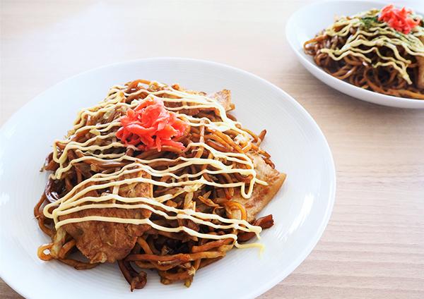 簡単ソース焼きそば