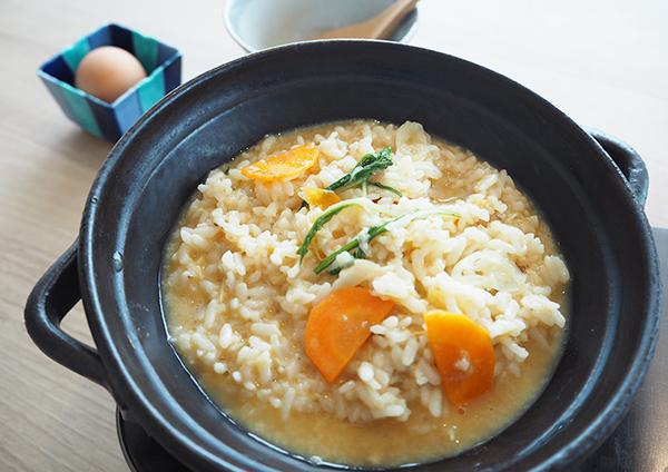 〆のたまご雑炊