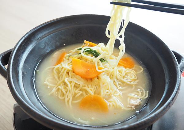 〆のラーメン