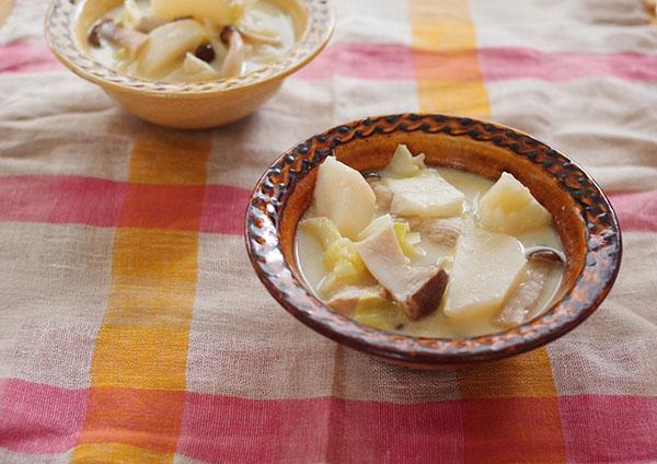 具沢山キャベツチャウダー