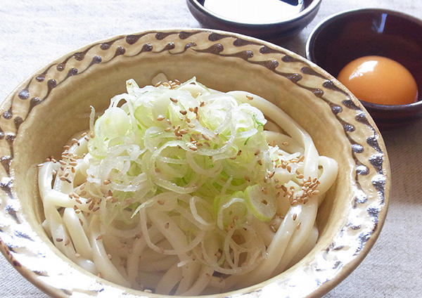 ごまねぎうどん レシピ サラダクラブ