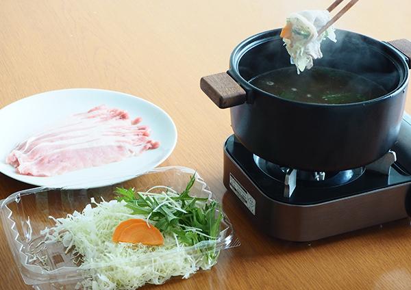 ごま油香る豚しゃぶ
