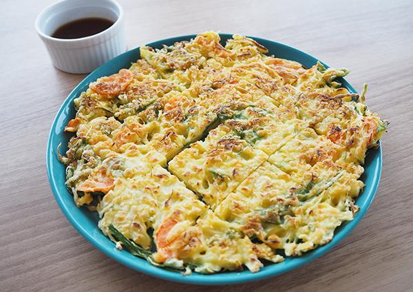 野菜たっぷり海鮮チヂミ