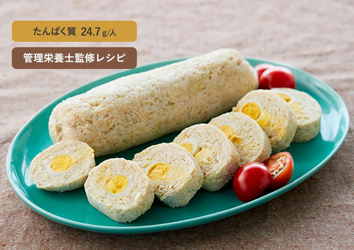 千切りキャベツの親子ロール