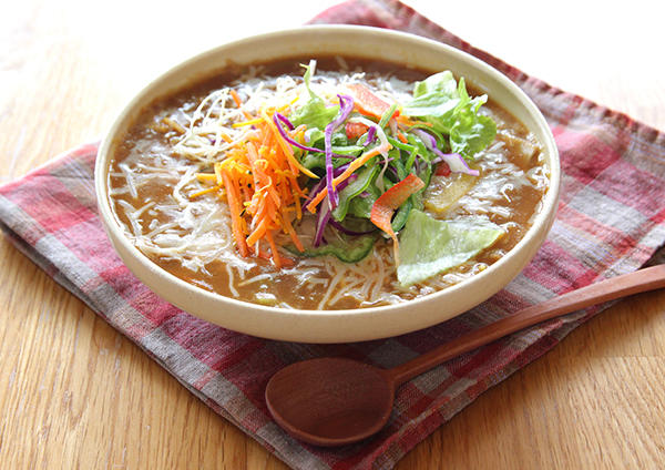 食べる野菜チーズカレースープ