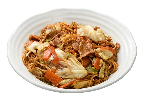 キャベツたっぷり焼きそば