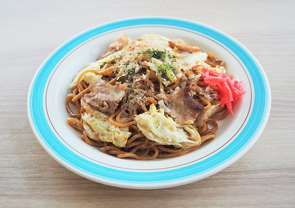 キャベツたっぷりソース焼きそば
