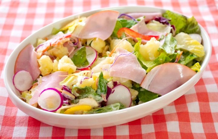 カラフルポテトサラダ 写真